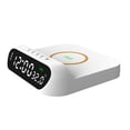 thumbnail image 1 of 3in1 15W Wireless Charger Clock LED Digital Display Alarm Clock Temperature Display Wireless Charging Bracket Online Shopping, 1 of 8