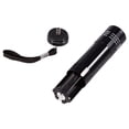 thumbnail image 2 of Herwey Aluminum Alloy UV 9 LED Ultra Violet Flashlight Backlight Torch Light Lamp ,UV flashlights, ultraviolet LED flashlight, 2 of 8