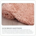 thumbnail image 6 of Home Weavers Element Bathroom Rugs, Extra Soft Absorbent Bath Rugs, Non-Slip, Quick Drying, Machine Washable, Plush Comfort for Bathroom Floor, Tub, Shower and Home Decor Accessories, 17x24, Coral, 6 of 10