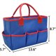 thumbnail image 4 of Bolsa de mano para jardinería, bolsa de almacenamiento de herramientas de jardinería Oxford 600D, bolsa organizadora de gran capacidad con bolsillos, bolsa de enseñanza para profesores, bolso de mano, 4 of 5