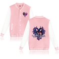 thumbnail image 2 of Chaqueta universitaria de béisbol de Descendants para hombres y mujeres, chaquetas de estilo hip hop y harajuku, ropa de calle para niños y niñas, abrigos universitarios holgados, 2 of 5