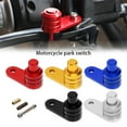 thumbnail image 2 of serony Universal Motorcycle Brake Lock Switch Replacement Parking Supplies Removable Buttons Button Lever Motorcycles Repair Upgrade Modified Accessories Blue, 2 of 8