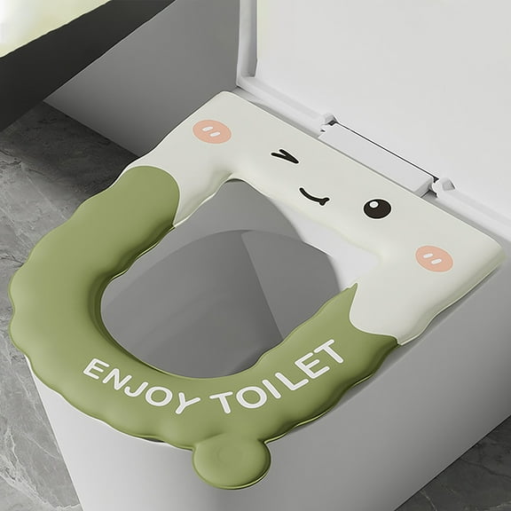 Reusable Toilet Seat Pad For Elderly Washable EVA Cushion Domestic Winter Bathroom Comfort Cover