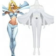 thumbnail image 2 of Women's White Emma Frost Dress Sexy Cloth Full Suit, 2 of 6