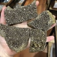 thumbnail image 1 of Materiales de cristal natural YONGSHENG galvanoplastia Oro Piedra preciosa cruda, 1 of 4