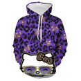 thumbnail image 3 of Sanrio Chandail à Capuchon de Mode d'Hiver et d'Automne Hello Kitty Chandail à Capuchon pour Femmes Chandail à Capuchon pour Femmes Chandail à Capuchon à Manches Longues, 3 of 7