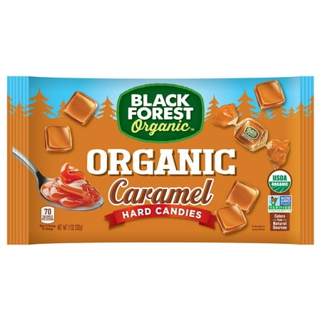 Black Forest Organic Caramel Hard Candy,
