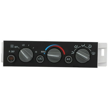 CCIYU HVAC Climate Control Module Air Conditioning Heater Control Panel 2000-2000 for Cadillac Escalade 1996-1999 for Chevrolet C1500 599-006
