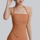 thumbnail image 5 of Mujeres de Color Sólido Cuatro Filas Ajustable Inalámbrico Sujetador Doble Hombro Estilo a Prueba de Choques Yoga Deportes Sujetadores para Mujeres, 5 of 6
