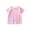 Pink, variant on Timegard Baby Clothes Unisex Striped Comfy Short Sleeve T Shirts Girl Boy Summer Athletic Tee Tops