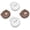 Chubby Bear & Smiley Bunny, variant on PlayVital Cute Thumb Grip Caps for ps5/4 Controller, Silicone Analog Stick Caps Cover for Xbox Series X/S, Thumbstick Caps for Switch Pro Controller - Cutie Kitty