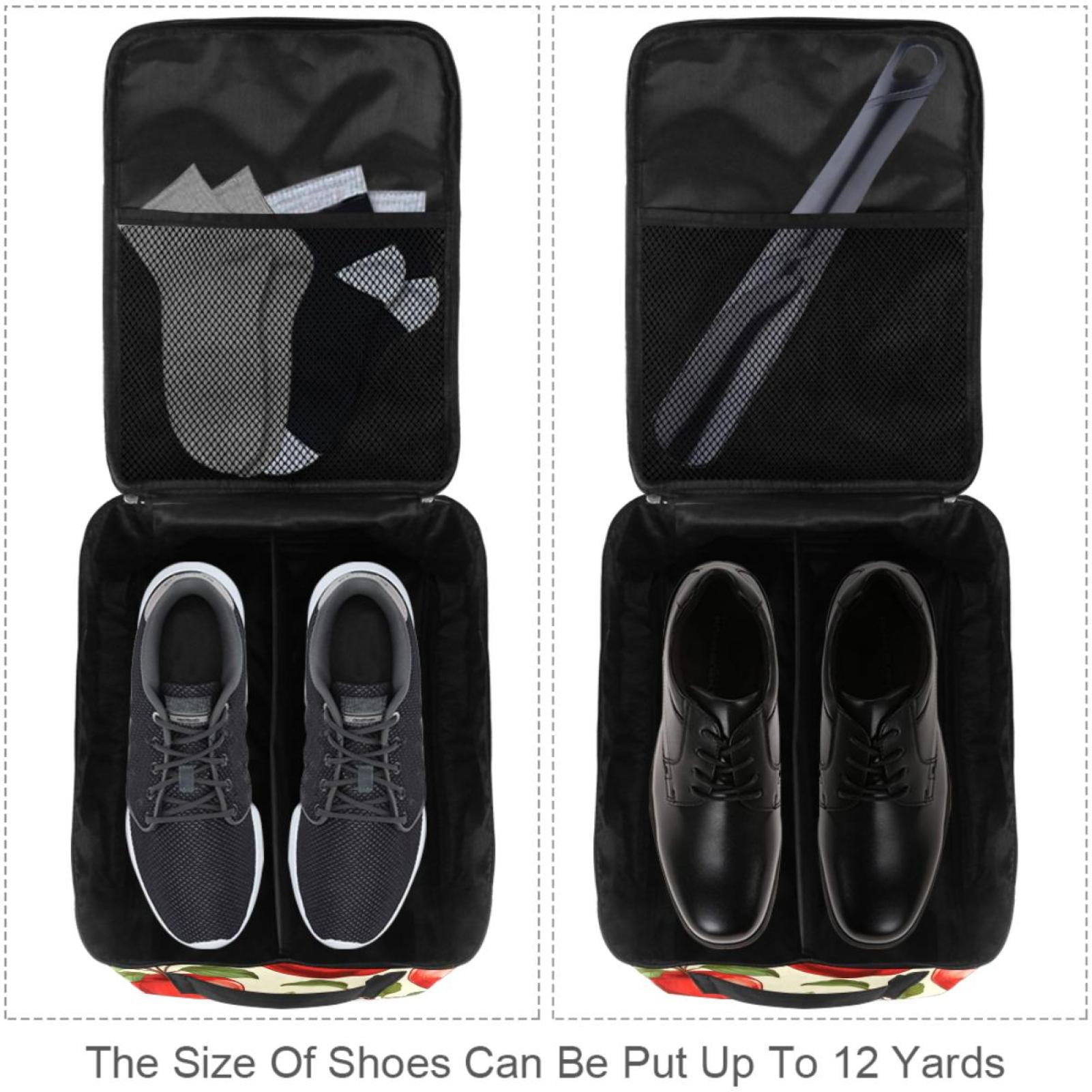 Fruit Polyester Shoe Organizer Box - Convenient Storage Solution for Shoes - 23x31cm/9x12in Size