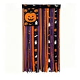 thumbnail image 2 of Halloween Decorations Indoor Outdoor, Vintage Halloween Decorations Ghost Wall Hanging Cute Ghost Bat Woven Flag with Tassels Featuring Pumpkin Ghost, Lace-fabric Designs Halloween Door Decor, 2 of 5
