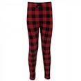 thumbnail image 5 of Touched by Nature Baby, Toddler, Big Kids and Youth Girl Organic Cotton Leggings 4pk, Buffalo Plaid, 3 Toddler, 5 of 5