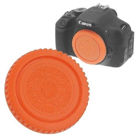 Fotodiox Cap-Body-Nikon-Orange Designer Body Cap for Nikon F-Mount Camera Orange