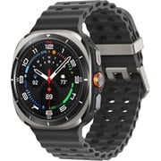 Open Box Samsung Galaxy Watch Ultra 2025  International Version, GPS+LTE, 47mm Titanium Silver SM-L705F
