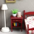 thumbnail image 3 of Mesita de noche de madera Dollhouse Furniture a escala 1:12, 3 of 3