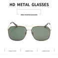 thumbnail image 2 of Polarized Men's Driving Sunglasses Outdoor Sun Shades Fishing (Color : D, Size : Medium), 2 of 4