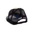 thumbnail image 2 of Mens Adjustable Trucker Hat Straw With Dark Navy Clear Visor Bill, 2 of 4