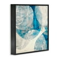 thumbnail image 4 of Stupell Industries Layered Blue Spheres Abstract Painting Black Framed Art Print Wall Art, 17 x 17, 4 of 10