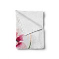 thumbnail image 2 of Floral Soft Flannel Fleece Blanket, Watercolor Pastel Toned Flourish Blooms Botanical Beauty Boho Harvest Nature Picture, Cozy Plush for Indoor and Outdoor Use, 50" x 60", Multicolor, by Ambesonne, 2 of 6
