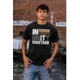 thumbnail image 4 of In Unity Together Social Justice Men's Graphic T Shirt Tees Brisco Brands S, 4 of 4