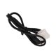 thumbnail image 1 of Cable De Entrada De Radio Para Automóvil, Adaptador De Entrada De Audio Auxiliar Resistente Al Desgaste De 1 M De Largo, Sonido Claro Para Teléfono Móvil Para MP3 MP4, 1 of 7