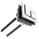 thumbnail image 4 of Toilet Water Tank Push Button Dual Flush Bathroom Use Silver 1Set, 4 of 4