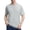 Light Gray, variant on Men's Rash Guard Sun Shirt UV Protection Quick Dry Lightweight UPF 50+ Athletic Short Sleeve SPF T-Shirts Swim Summer Light Green L
