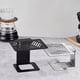 thumbnail image 3 of Soporte Para Báscula De Café De Acero Inoxidable, Bastidor De Pesaje De Altura Ajustable Para Máquina, Bar Doméstico, 14,8 X 11,8 X 8 Cm, Plateado, Negro O Blanco, Para Amantes Del Café, Menaje De C, 3 of 7