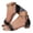 Black, variant on Dakaela Women's Low Block Heeled Sandals Rhinestone Sparkly Ankle Strap Dress Pump Shoes Strappy Bridal Wedding Dress Heels Black 6.5