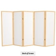 thumbnail image 7 of Red Lantern 4 ft. Short Window Pane Shoji Screen - Natural - 5 Panels, 7 of 7