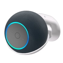 2 Pack,White,Wall Mount For Amazon Echo Dot Max,Homepod mini,Nest mini(2nd), Bracket Holder,Space-Saving,Perfect Cord Management,No Messy Wires Or Screws,Sturdy Voice Assistant Wall Mount