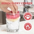 thumbnail image 3 of Cleangor 4pcs Scrub Sponges, Dual-Sided Temperature-Controlled Dish Sponges, Scratch-Free, Easy to Clean, Kitchen Cleaning Sponges for Tough Stains, Delicate Surfaces, Glassware, Cookware, Appliances, 3 of 7