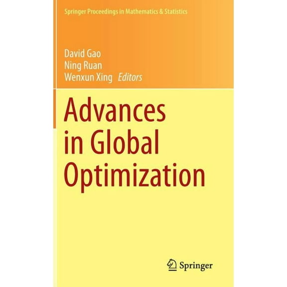 Springer Proceedings in Mathematics & St Advances in Global Optimization, Book 95, (Hardcover)