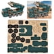 thumbnail image 3 of Modelo de coche 3D hecho a mano, vehículo de bricolaje, rompecabezas de madera, juguetes para niños, kit de ensamblaje de artesanía en madera, 3 of 10