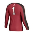 thumbnail image 3 of Unisex GameDay Greats Crimson Alabama Crimson Tide #1 Lightweight Volleyball Fashion Jersey, 3 of 3