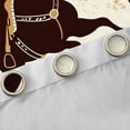 thumbnail image 4 of Homewish Western Cowboy Blackout Curtains Set of 2 (52x84 Each) for Female Men Adults,Exotic Style Window Curtains,Southwestern Theme Curtains and Drapes,Ultra Soft Home Decor, 4 of 6