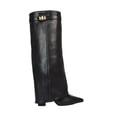 thumbnail image 5 of XY London Bottes Hautes pour Femmes Rayna à Col Plié, 5 of 5