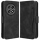thumbnail image 1 of For OnePlus 13 Leather Case Phone Wallet Cover with Multiple Card Slots - Black, 1 of 5