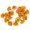 Orange (Pumpkin), variant on Fall LED Light Set 9.8 Feet, Acorn Pumpkin Leaf Shaped Decorative Lights for Halloween Thanksgiving Christmas, Indoor Party Decor for Bedroom Mantle and Table Display, Brown (Acorn)