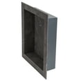 thumbnail image 2 of Palisade 17.5 in. x 15.5 in. Vinyl Waterproof Shower Niche Insert in Cracked Slate/Urban Quarry, 2 of 7