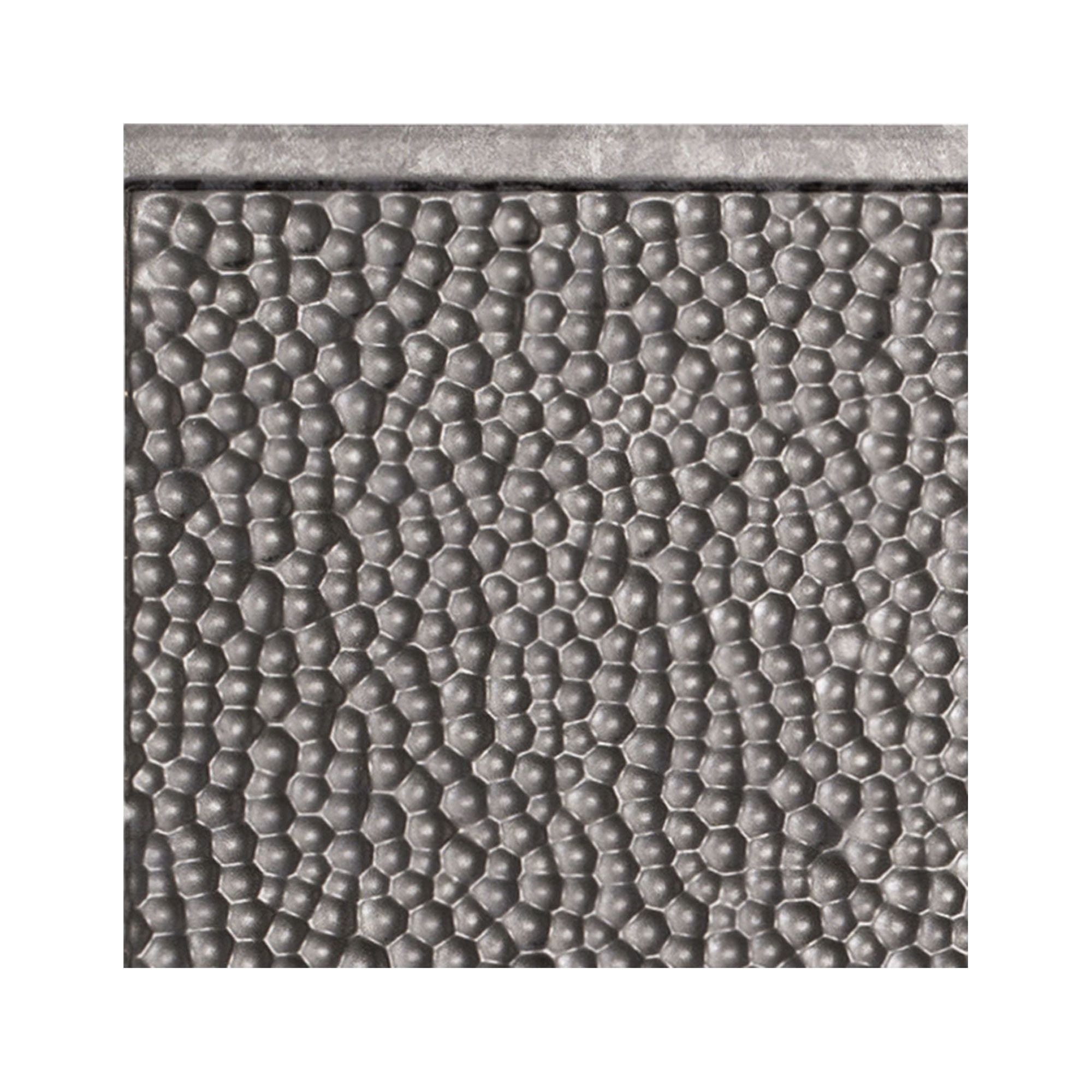 Fasade Traditional Antique Bronze Backsplash Panel – 6x6 Inch Sample – Thermoplastic Tin-Look For Kitchen & Bath – Easy Cut With Snips Or Knife – Classic Vintage Style