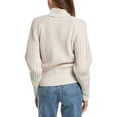 thumbnail image 2 of IRO womens  Murane Wool Sweater, l, Beige, 2 of 3