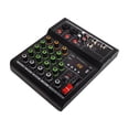 thumbnail image 2 of 4 Channel MINI Mixer  Professional Digital Mixer Dj Console With USB Portable  Mixer For Live Mixing Singing ,Smart Fader, 2 of 5