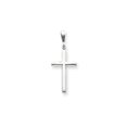 thumbnail image 1 of 14k White Gold Cross Pendant, 1 of 4
