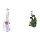 thumbnail image 5 of Figura de de niña, estatua de pavo real, colección de esculturas de animales, elegante adorno nórdico moderno para mesa, estante, dormitorio, 5 of 8