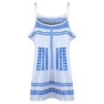 thumbnail image 3 of Gibobby Mujeres Tank TopsSin mangas CasualElegantes camisas Blusas(Azul claro,CH), 3 of 5