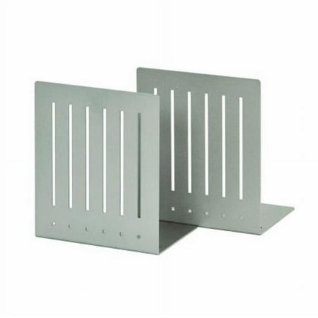 STEELMASTER 241060050 Heavy Duty 6 inch Bookend - Silver