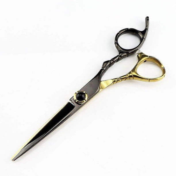 Tijeras profesionales de peluquería de 6 pulgadas JP 440C de acero inoxidable con mango ergonómico.